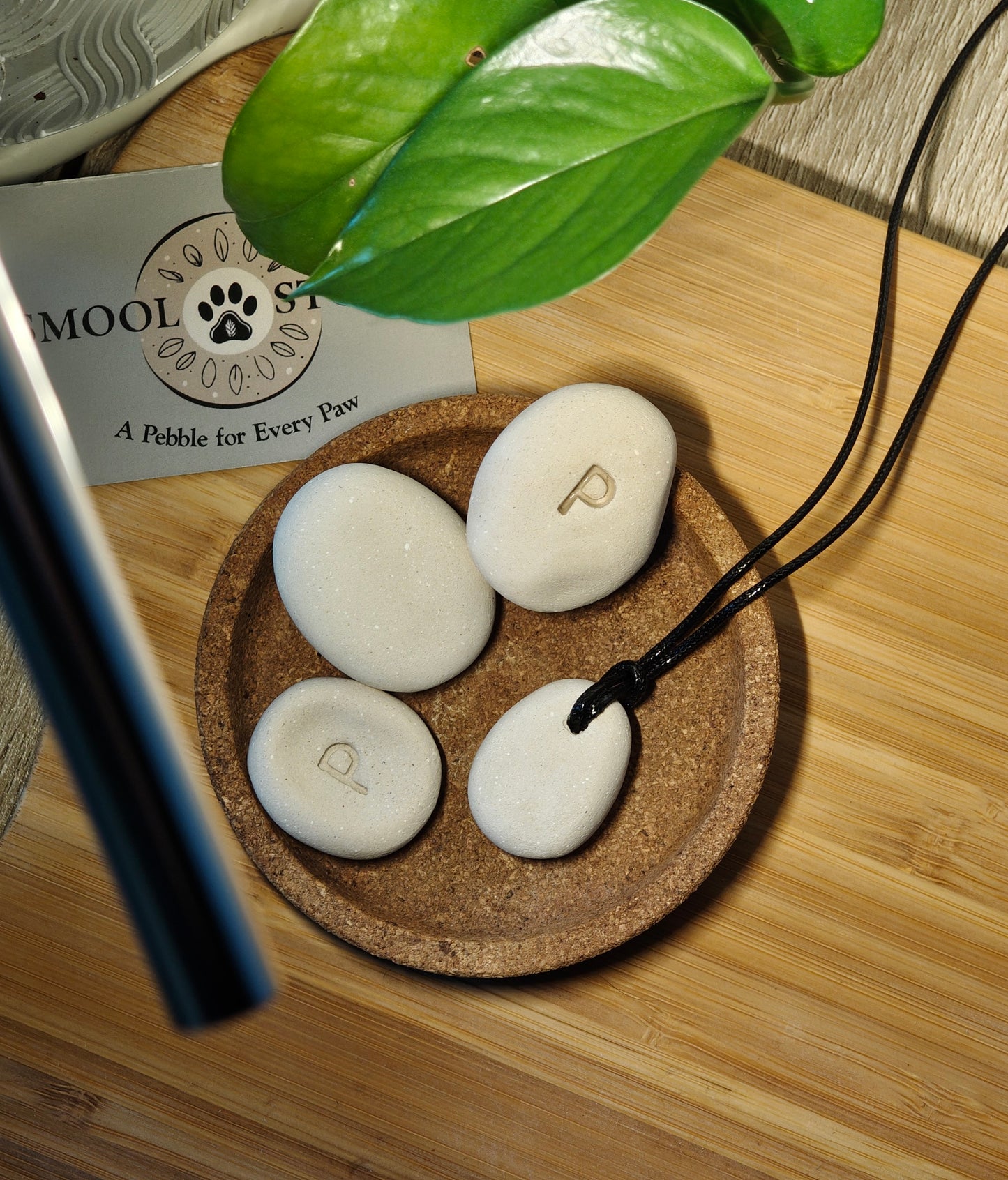 Stone ashes necklace set